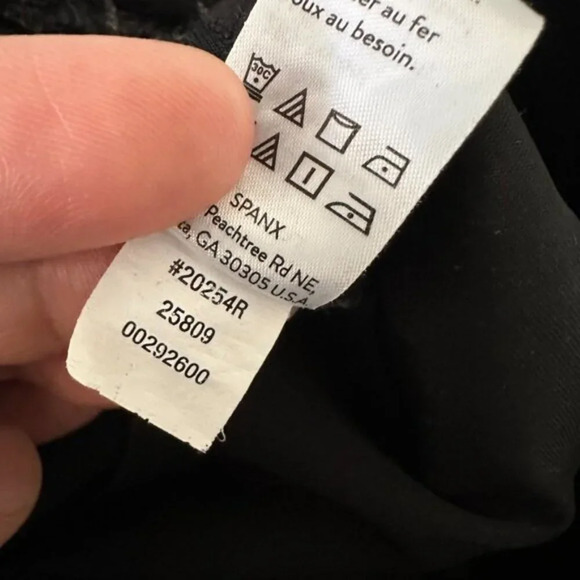 SPANX The Perfect Pants Slim Straight Black 20254R Medium Office Minimalist - Picture 16 of 16